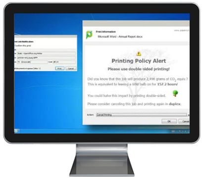 Papercut, Print Policy Alert, Coastal Document Solutions